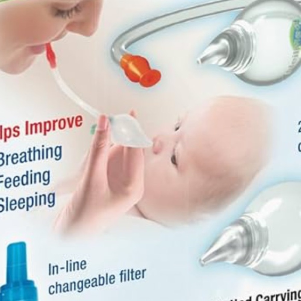 Naspira Nasal-Oral Aspirator for Kids - Blue